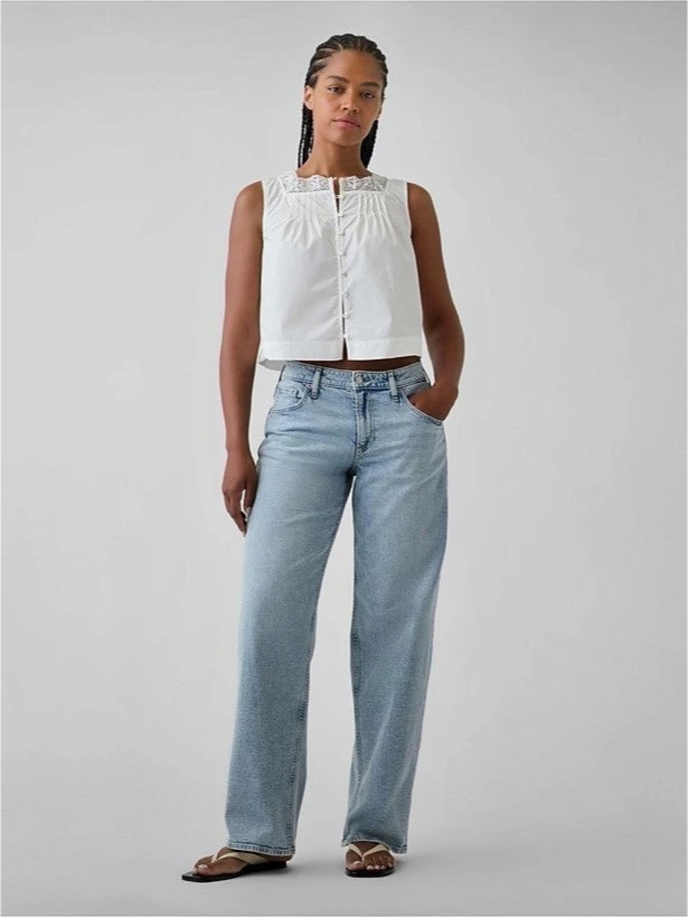 GAP Curvy Low Rise '90s Loose Jeans